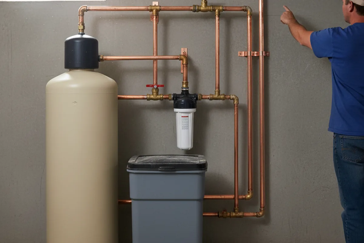 Whole-house water treatment system installed in Garner